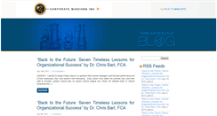 Desktop Screenshot of blog.corporatemissionsinc.com